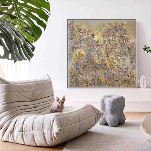 现代小清新卧室床头宋代美学客厅挂画抽象小众艺术壁画餐厅装饰画