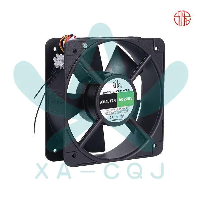 九龙G20060HA2BL-C 220V 滚珠 电容式 低噪声 机柜 工程 散热风扇