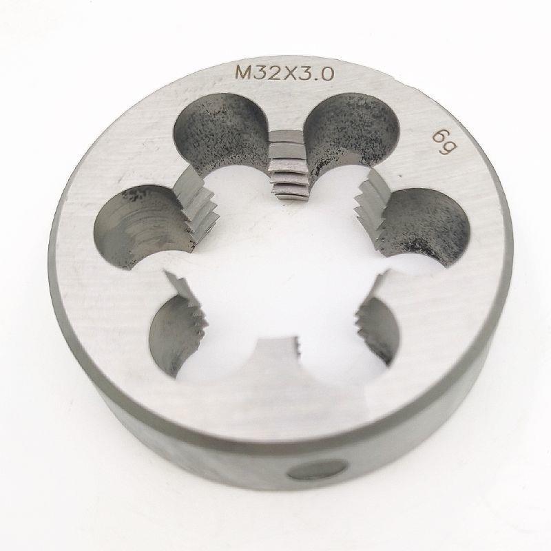 圆板牙M30M31M32X3.5 3 2 1.5 1.25 1 0.75右左反扣高速钢不锈钢