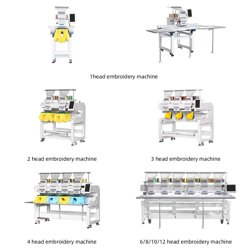 商用全自动单头电脑绣花机帽绣机刺绣机厂家 embroidery machine