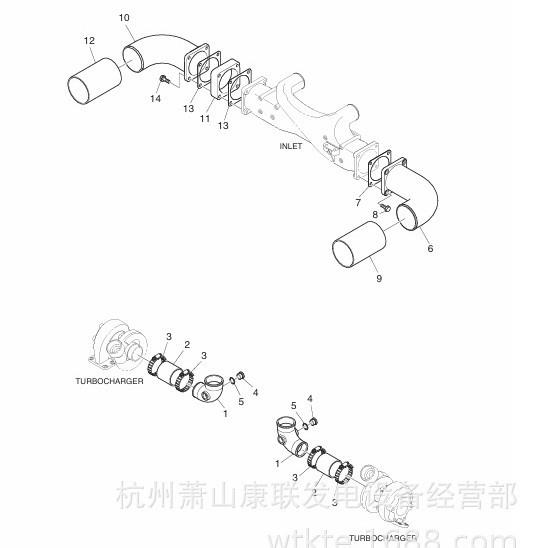 65.96301-0306橡胶软管PU158斗山