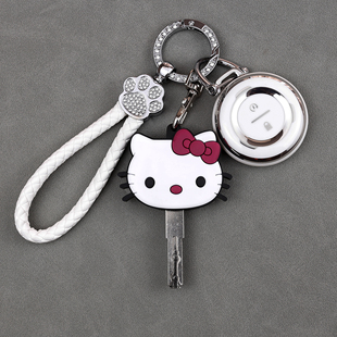 专用九号电动摩托车E系列e300p圆形遥控器保护套钥匙包扣e80cmk2