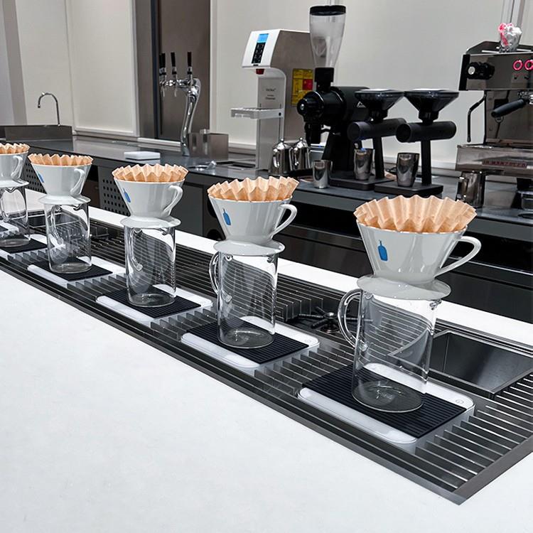 云琳茶具不锈钢高压洗杯器新中式纯茶滤水槽操作台滤水盘teastone