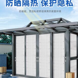屋顶阳光房隔热膜铝箔大棚遮阳板阳台窗户玻璃家用防晒膜遮阳神器