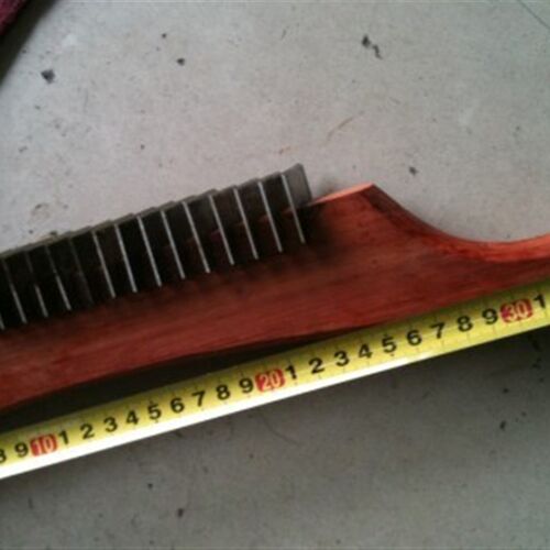 上海大团泥木 蜈蚣刨 红木刮刀 红木硼 刮刨 大号 23片刀片