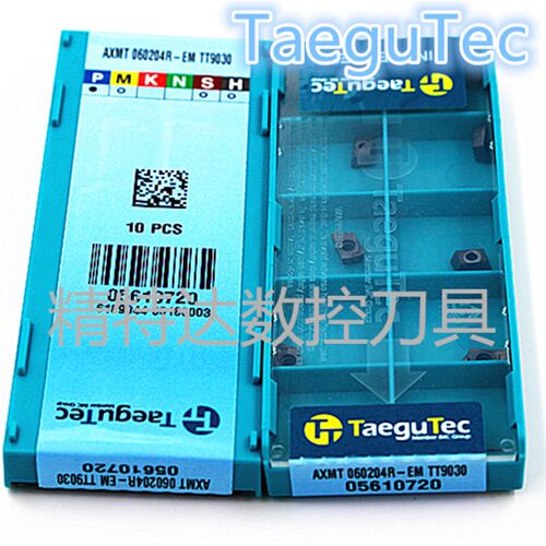 正品特固克AXMT060208R-EM TT9030 TT9080 11R0.8数控铣刀片刀具