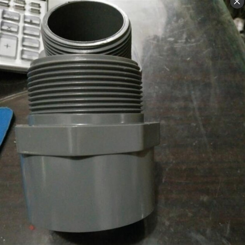 UPVC外丝直接PVC外丝直接外牙直接外牙直通32 40 50 63 75 90 110