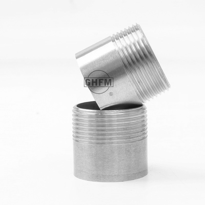 304不锈钢单头外丝外螺纹焊接口丝扣水管外丝对接外牙对丝直接头