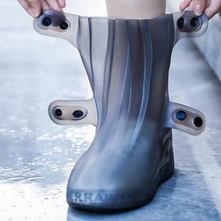 水鞋 鞋 套防滑耐磨硅胶雨鞋 套外穿防水男款 儿童脚套雨靴 雨天防雨鞋