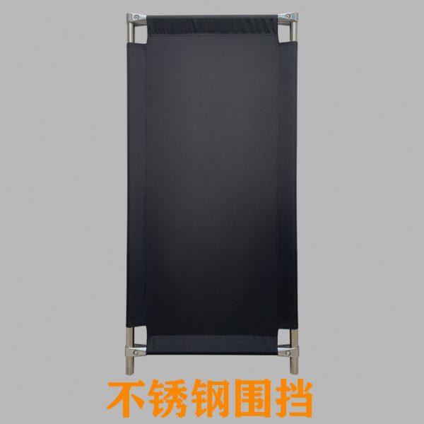 定制加厚黑色控台围挡音响设备安全活动隔离栏婚庆布艺不锈钢围栏
