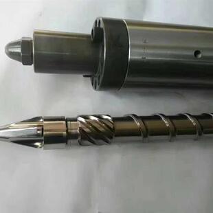 新款定制加工海天注塑机螺杆炮筒海雄螺杆料桶挤出机螺杆包邮