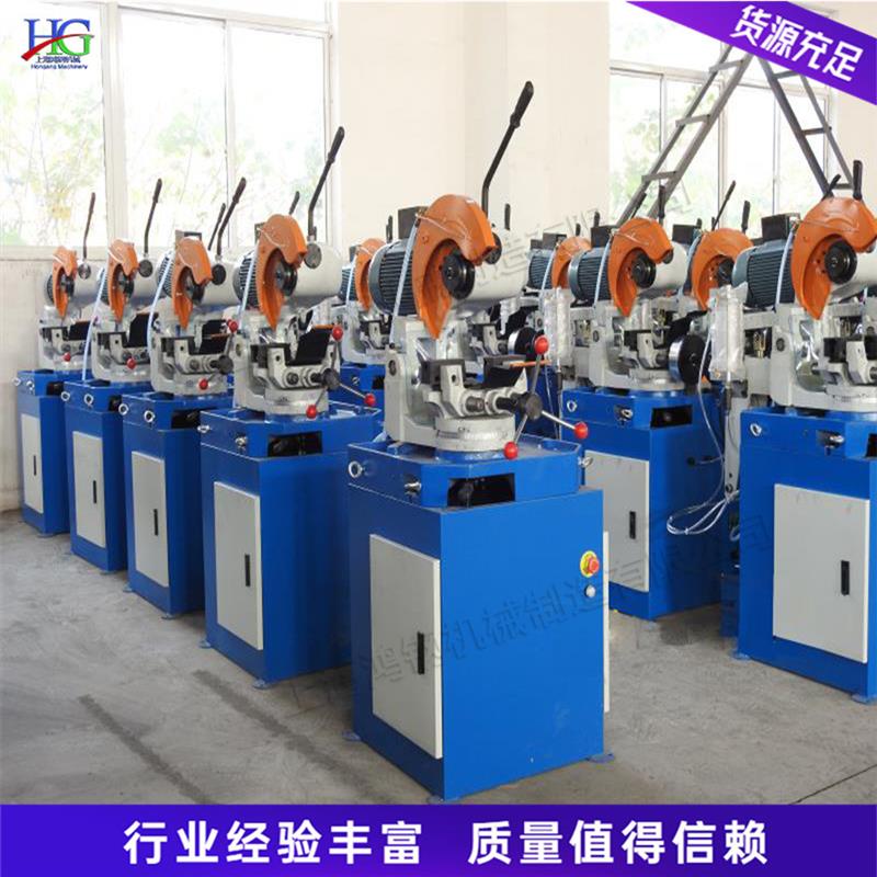 无毛刺方管圆管切割机 台式不锈钢金属圆锯机 自动锯片切割下料机