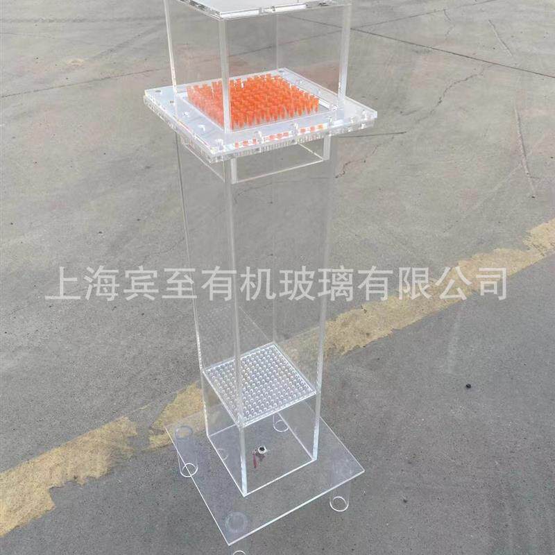 透明有机玻璃模拟降雨装置 土壤渗透实验器材 土柱马氏瓶淋溶实验