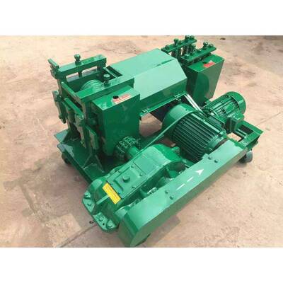 废旧钢筋下料调直机 弯钢筋旧钢筋拉直机Straightening machine