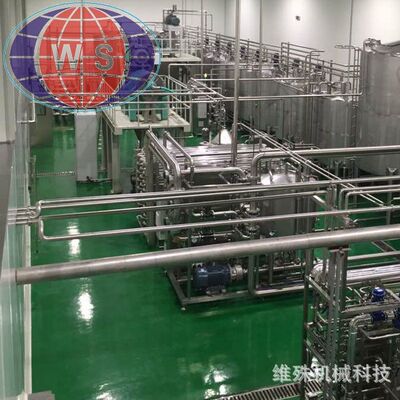 鲜榨NFC苹果汁生产线蓝莓番茄梨汁饮料调配加工茶饮料酸奶设备