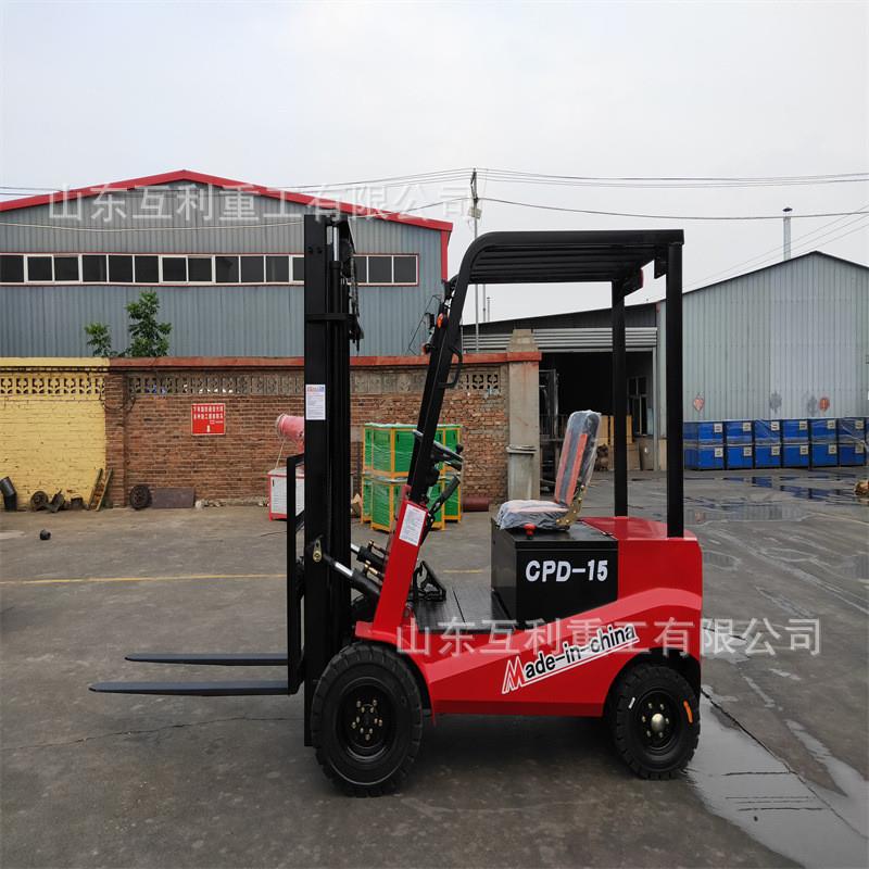 电动四轮叉车厂家2吨3吨小型1吨1.5升降叉车电瓶液压搬运堆高车