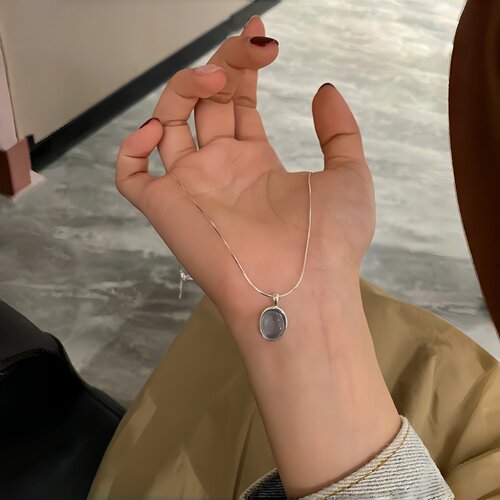 713【3折专区】春季上新丨奥莱撤柜小众月光设计银海椭圆蓝宝配饰