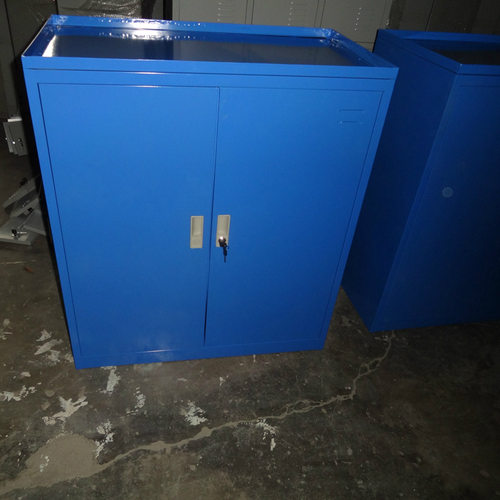 工厂车间加厚重型工具柜五金零件铁皮收纳储物柜评移门设计工业柜