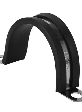 亚马逊60PCS盒装304不锈钢胶条卡箍胶垫绝缘管夹连胶条卡箍套装