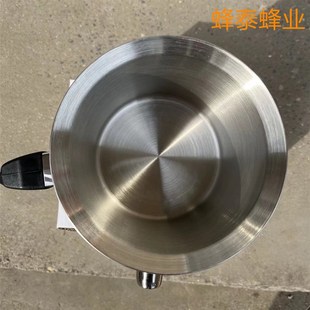 蜂蜡熔蜡壶 不锈钢加大煮蜡壶 养蜂工具 养蜂蜂蜡熔蜡壶煮蜜2.5L
