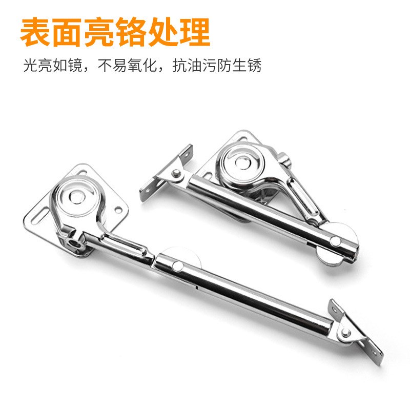 工厂直销上翻门重型柜门支撑杆榻榻米翻盖缓冲油压杆下翻门液压杆