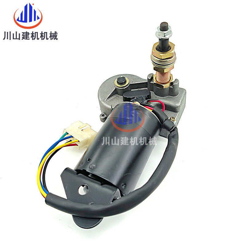 工程机械挖机配件PC100120/200-3驾驶室雨刮臂片雨刮电机马达总成