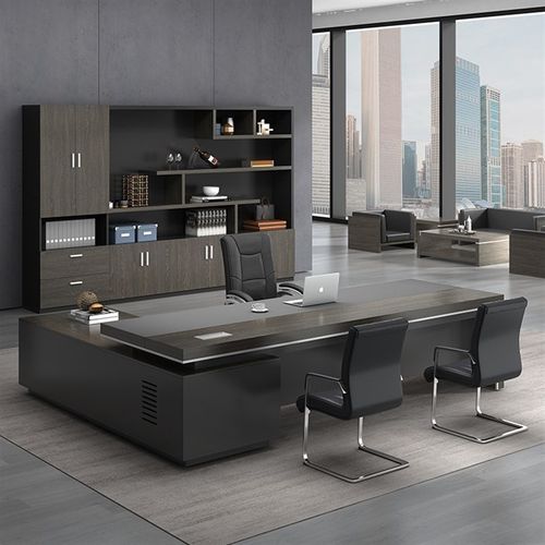 老板桌办公室办公桌椅组合经理桌办公总裁桌主管桌现代简约大班台