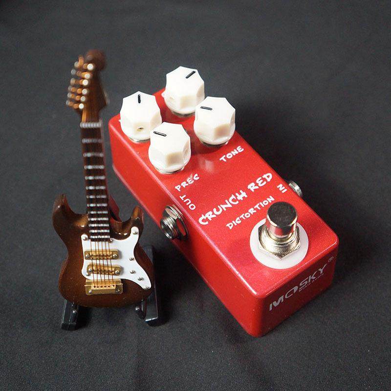 MOSKY CRUNCH RED DISTORTION 电吉他英式失真红单块效果器CD BOX