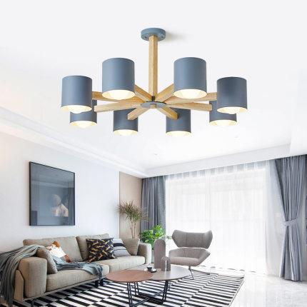 北欧吊灯客厅灯2023年新款卧室书房LED灯具家用简约个性灯饰