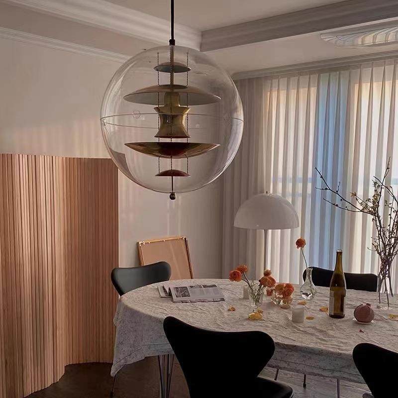 丹麦Verpan vp globe网红星球吊灯北欧设计师软装餐厅卧室灯圆球