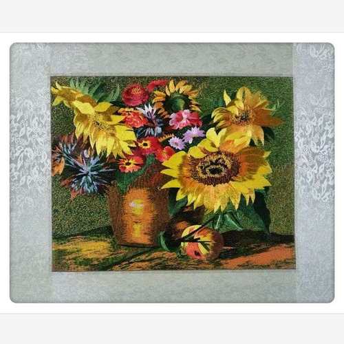 苏绣装饰画成品挂画苏州刺绣软裱电表箱画古风国画走廊画餐厅画