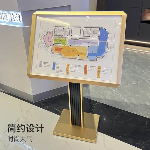 导向台立式楼层索引导导视台视牌大堂牌广告牌水牌展示牌户外落地
