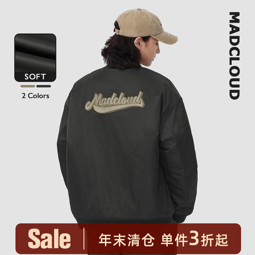 Madcloud冬季飞行员夹克棉衣MAD