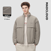 MAD官方 棉服松弛感 保暖外套男士 美式 潮牌cleanfit加厚棉衣冬季