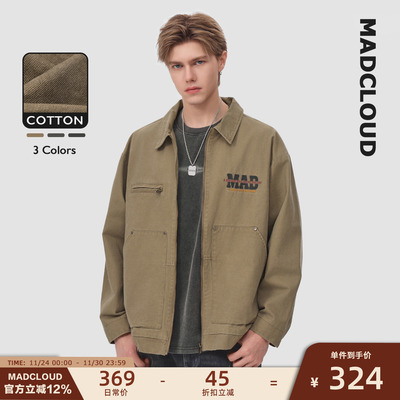 Madcloud重工水洗春秋工装外套