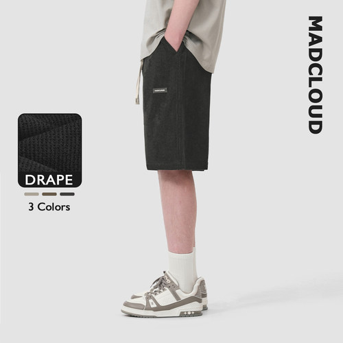 Madcloud美式休闲透气运动短裤男