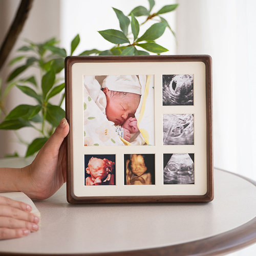 相框摆台实木高级感定制洗照片