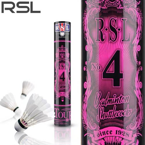 RSL亚狮龙4号羽毛球耐打飞行稳定