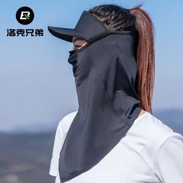 克户外防晒面罩夏季男钓鱼头套洛摩托车骑行面巾兄弟冰丝女围脖