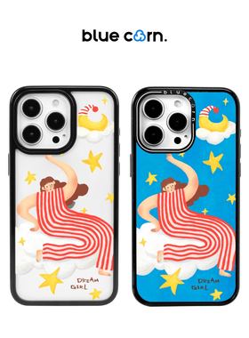 bluecorn蓝色苞米 设计师系列Dream Girl适用于iPhone 17PRO MAX 16pro15 13 magsafe镜面磁吸防摔手机壳
