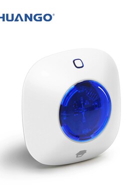 创高家超智联AI声光报警器WS-105S防盗报警器门窗迷你报警器