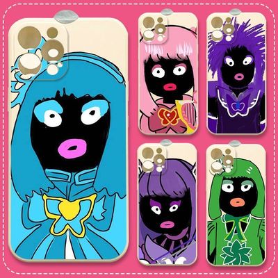 巴啦啦小魔仙搞笑土酷黑脸闺蜜iphone手机壳苹果17promax小众16抽象14恶搞13oppo小米vivo华为1加15荣耀500壳