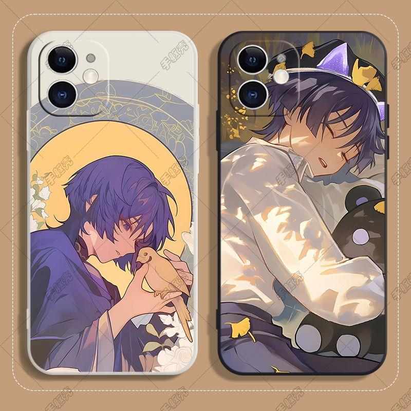 可爱原神散兵原神国崩手机壳流浪者散宝适用于苹果16promax红米K80vivo小米15OPPO荣耀华为K80全包个性卡通壳