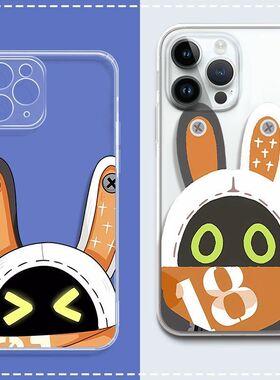绝区零邦布iphone手机壳苹果17promax可爱16卡通15游戏14透明13荣耀x30华为p30小米超火独特巨好看情侣软壳