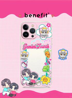 geminifourth他泰CP小卡手机壳苹果16vivoiQOO华为mate荣耀OPPO真我小米15红米创意个性超可爱小红书同款