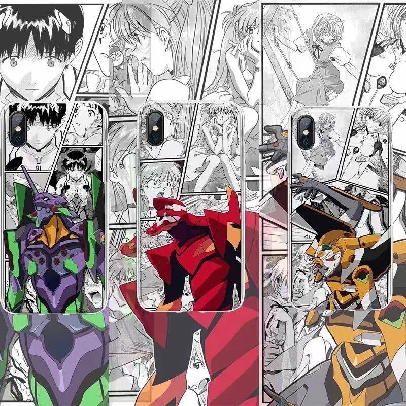 新世纪福音战士EVA明日香初号机iphone手机壳苹果17promax可爱16卡通15动漫14华为小米超火独特好看情侣软壳