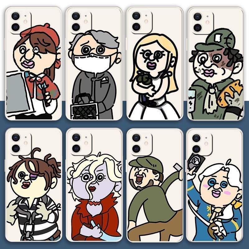 第五人格画家艾格囚徒iphone手机壳苹果17promax动漫16好看15二次元13荣耀oppo小米vivo华为超火独特硅胶壳