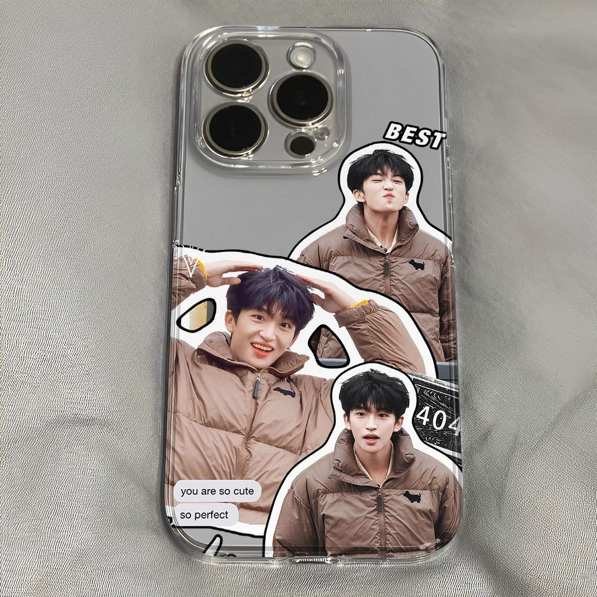 ins风黄子弘凡手机壳适用苹果17Promax华为mate70荣耀系列软壳VIVOIQOO小米15pro红米OPPO系列全包个性保护套