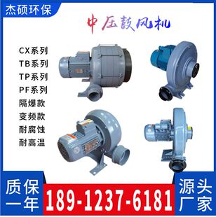 锅炉助燃燃烧机助燃中压风机 0.75KW 防爆风机 中压鼓风机