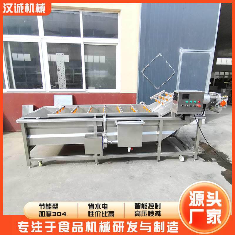 小番茄西红柿洗果机洗荔枝黄桃水果机器大小型果蔬气泡清洗机